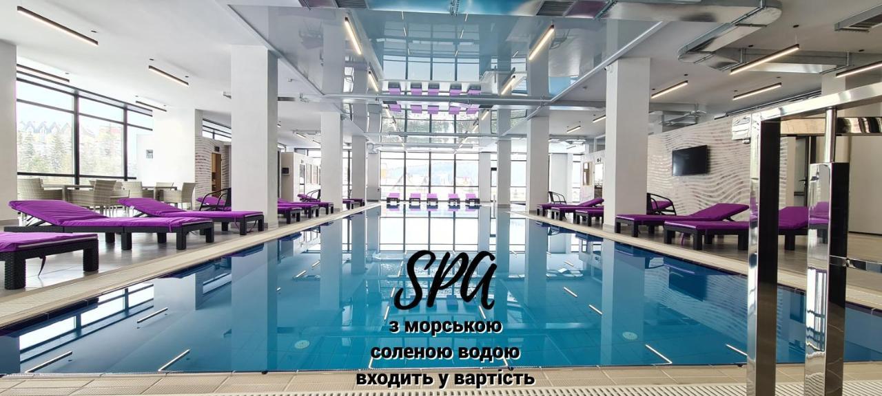 Kasimir Resort Hotel & Spa Bukovel Bagian luar foto